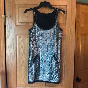 BCBG Max Azria sequin mini dress